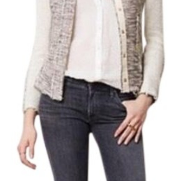 Anthropologie Cartonnier Glimmer Tweed Knit Jacket - Picture 6 of 6
